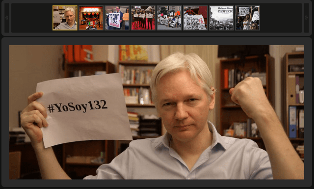 Support for #YoSoy132 spread